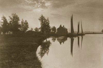 Cantley Whernes Waits for the Turn of the Tide, c.1886 by Peter Emerson und Thomas Goodall